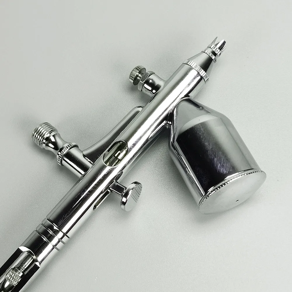 HD181-0.2-0.3-0.5mm Double Action Airbrush Makeup Tool Suitable for Nail Art Body Tattoo Airbrush Cake Model Toys
