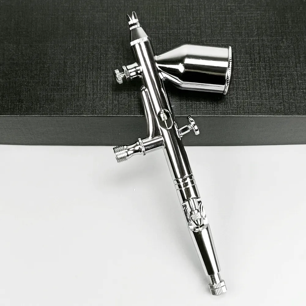 HD181-0.2-0.3-0.5mm Double Action Airbrush Makeup Tool Suitable for Nail Art Body Tattoo Airbrush Cake Model Toys